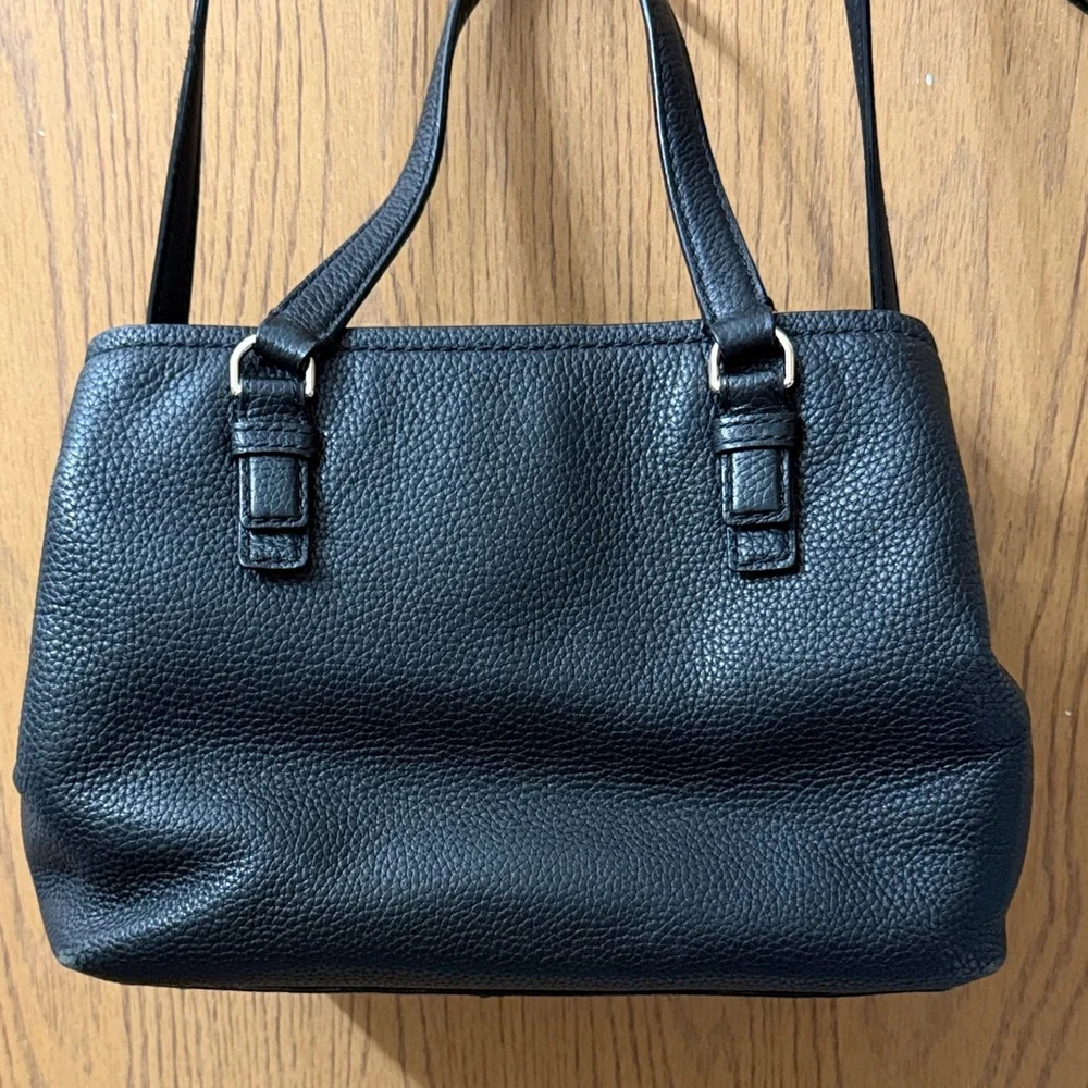 Kate Spade Black Pebbled Crossbody Bag - Picture 2 of 6